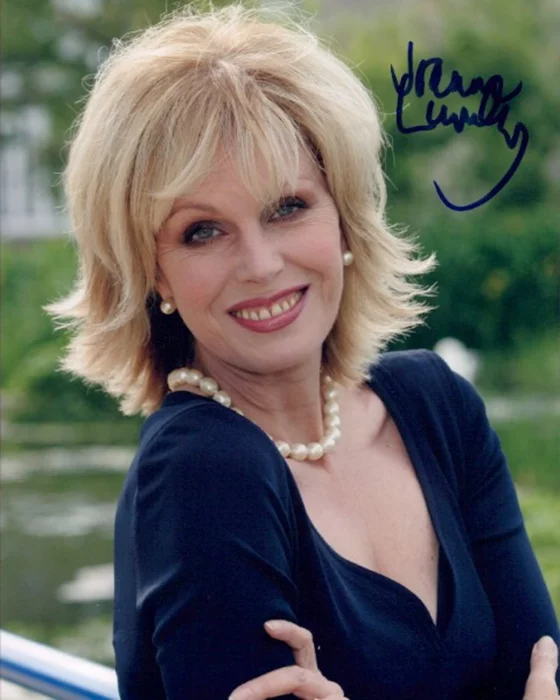 Joanna Lumley autograph