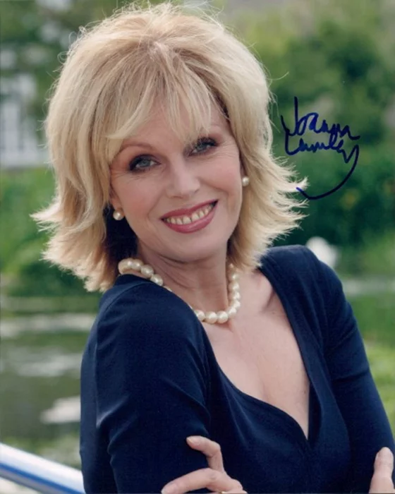 Joanna Lumley autograph