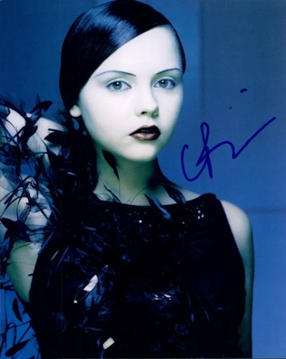 Christina Ricci autograph
