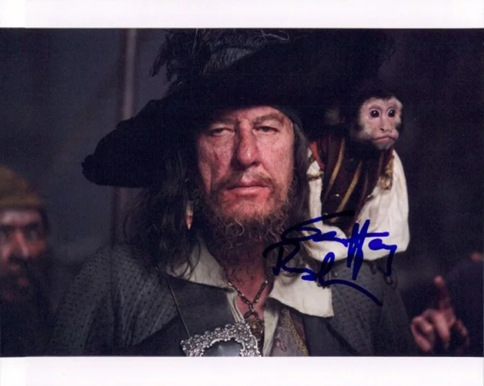Geoffrey Rush autograph