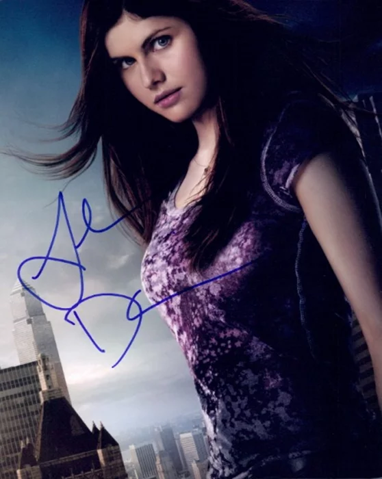 Alexandra Daddario autograph