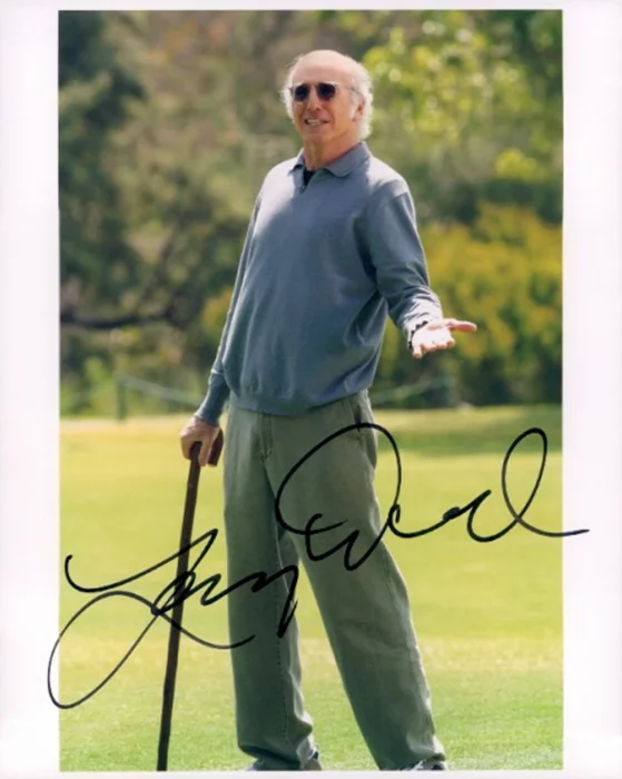 Larry David autograph