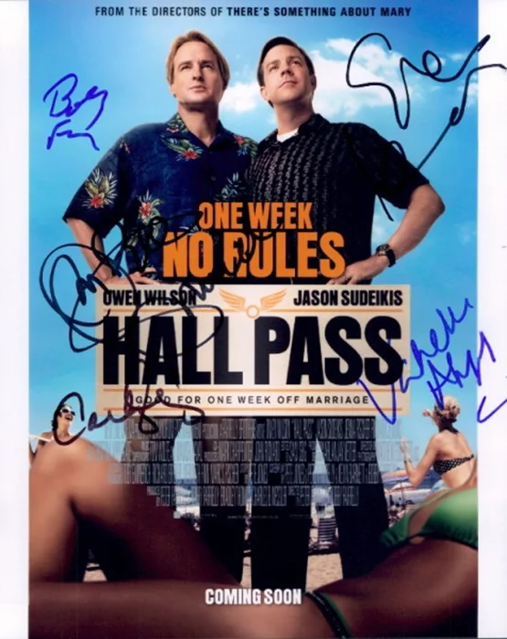 Hall Pass autograph