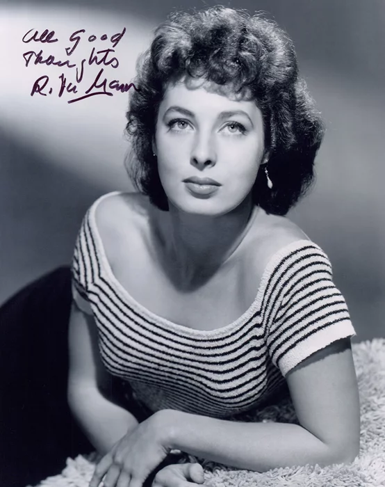Rita Gam autograph
