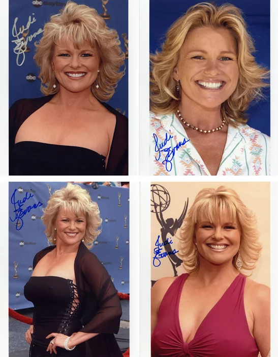 Judi Evans autograph