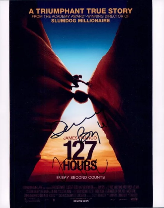 127 Hours autograph
