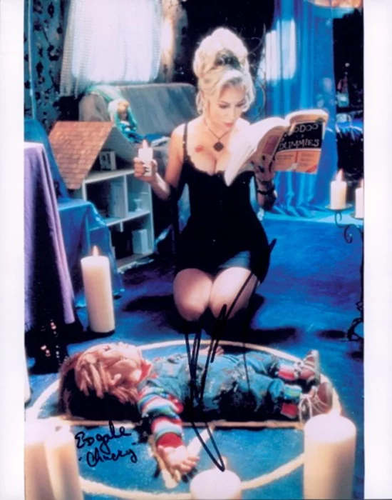 Bride of Chucky autograph