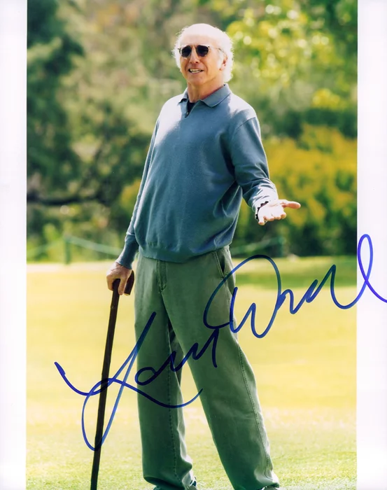 Larry David autograph