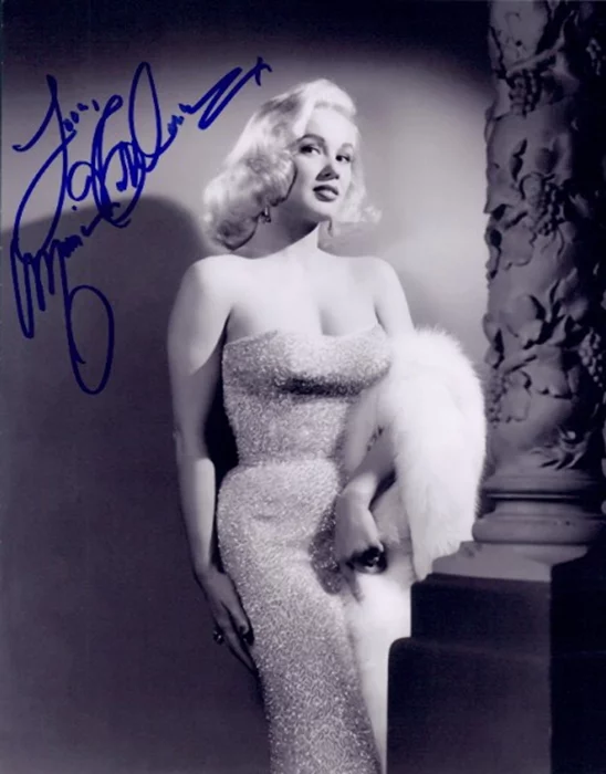 Mamie Van Doren autograph