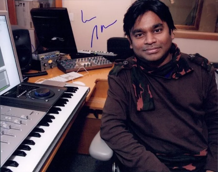 A.R. Rahman autograph