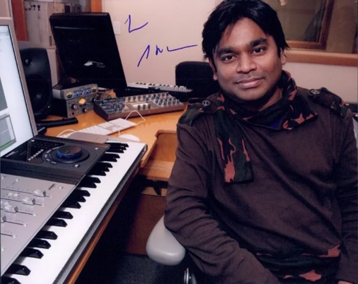 A.R. Rahman autograph