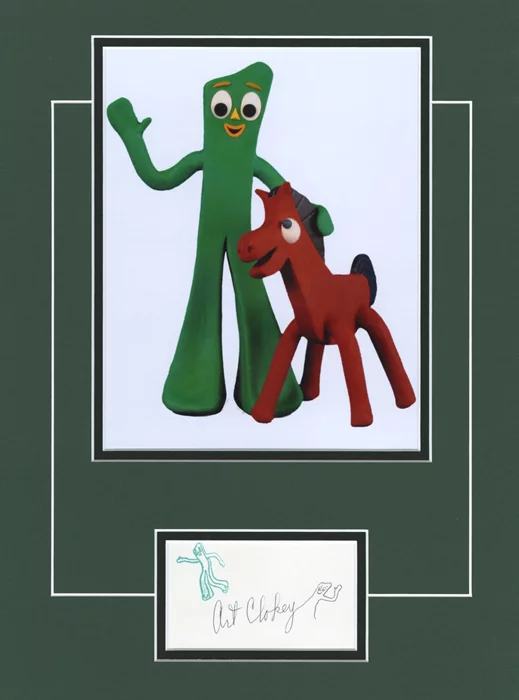 The Gumby Show autograph