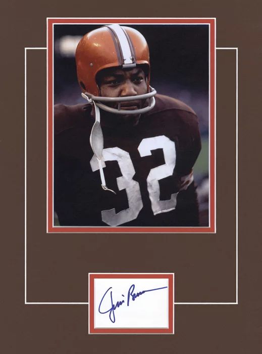 Jim Brown autograph