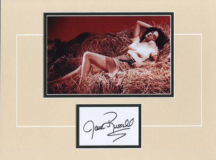Jane Russell autograph