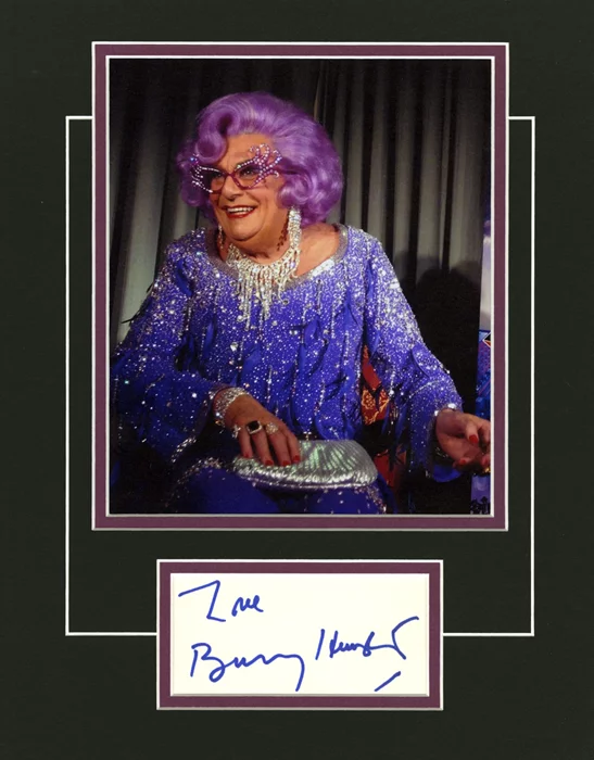 Dame Edna Everidge autograph