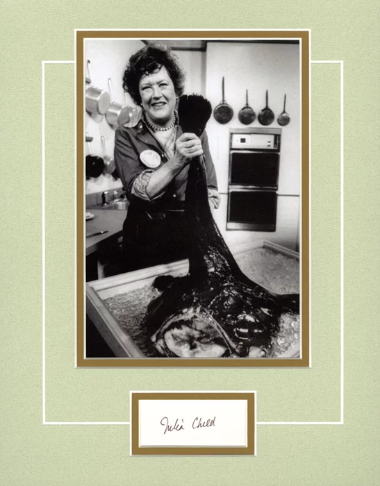 Julia Child autograph
