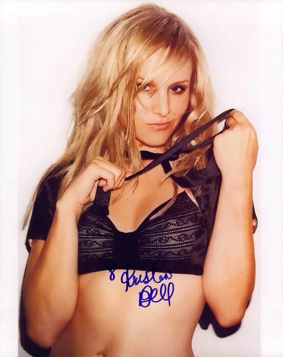 Kristen Bell autograph
