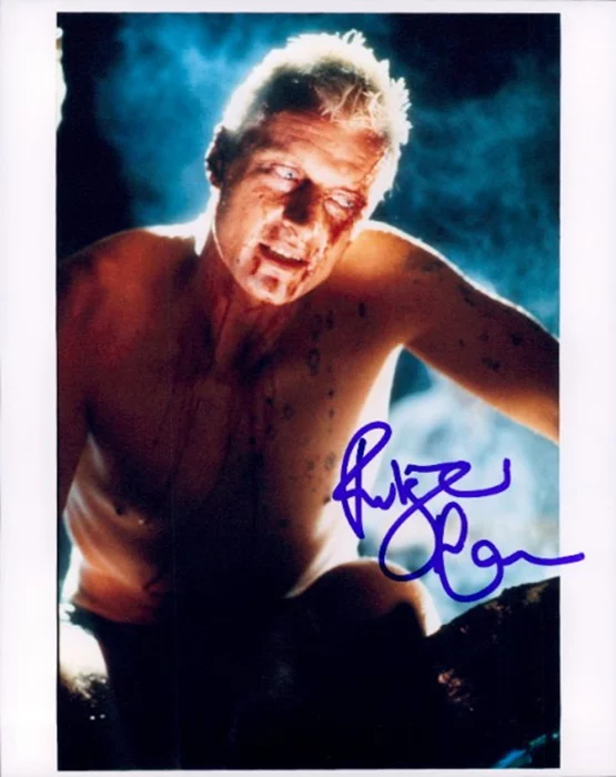 Rutger Hauer autograph