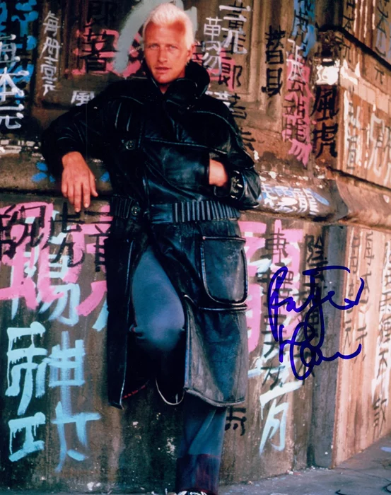 Rutger Hauer autograph