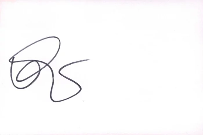 Emma Stone autograph
