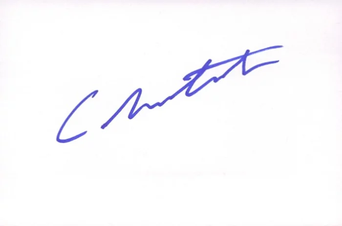 Cory Monteith autograph