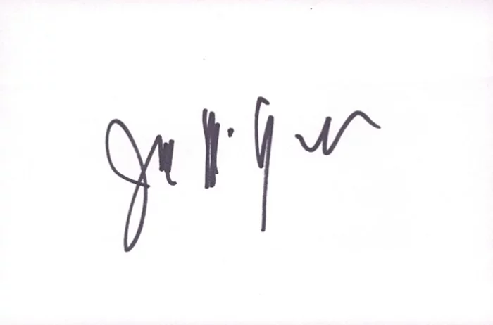 Jack McGee autograph