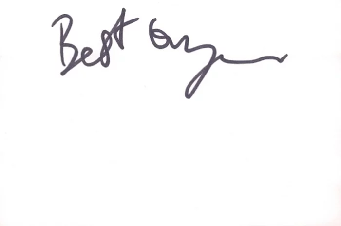 Owain Yeoman autograph