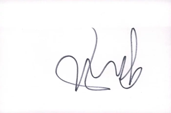 Gavin Rossdale autograph