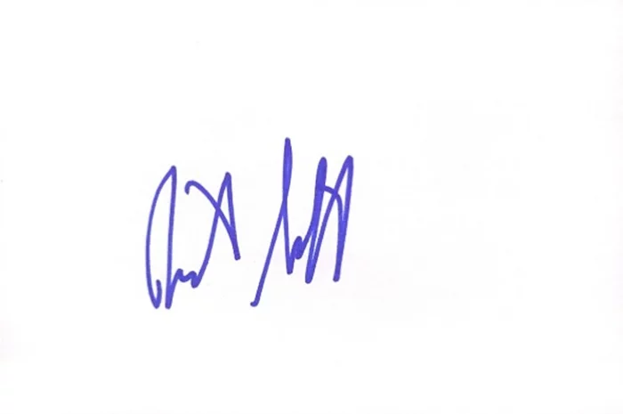 Richard Schiff autograph