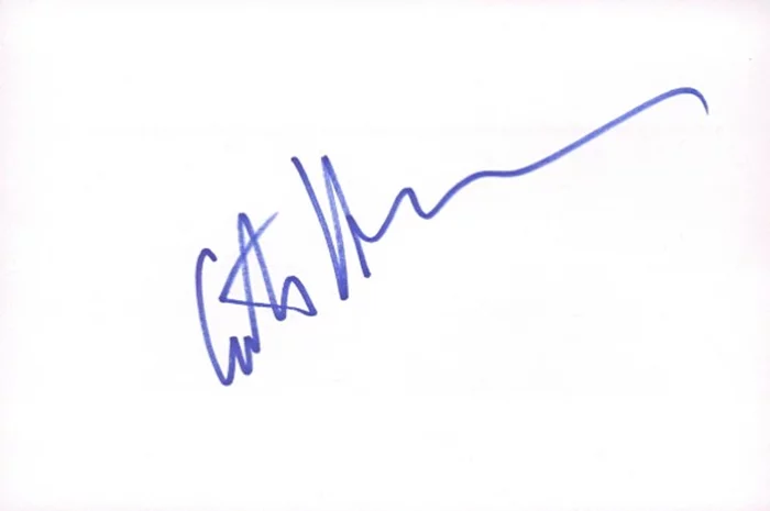 Curtis Hanson autograph
