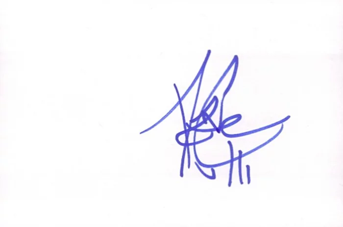 Dane Cook autograph