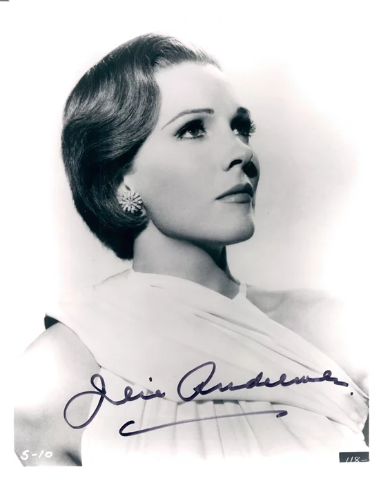 Julie Andrews autograph