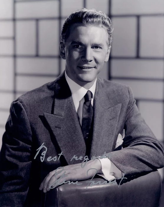 Steve Forrest autograph