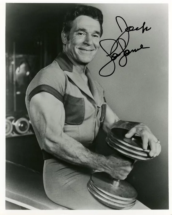 Jack LaLanne autograph