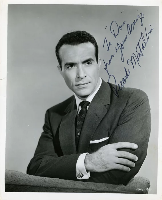 Ricardo Montalban autograph