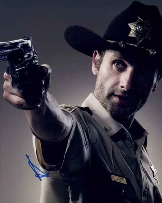 Andrew Lincoln autograph