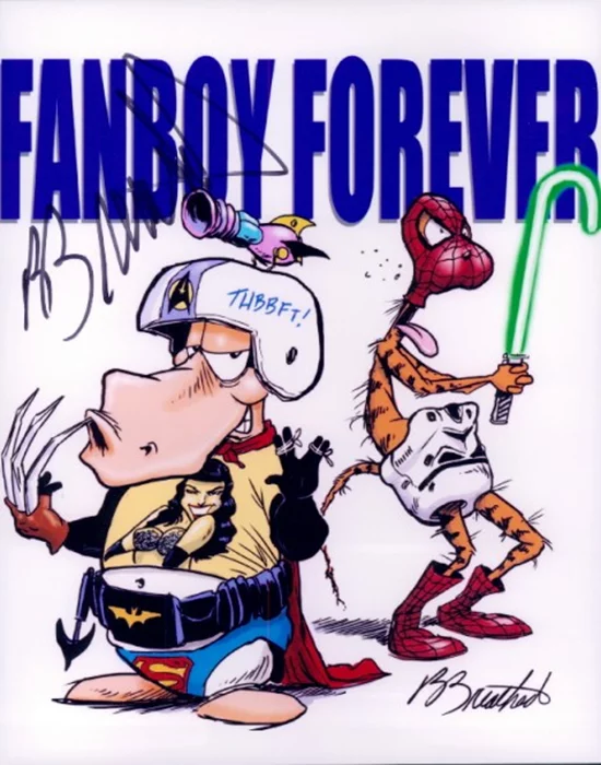 Berkeley Breathed autograph