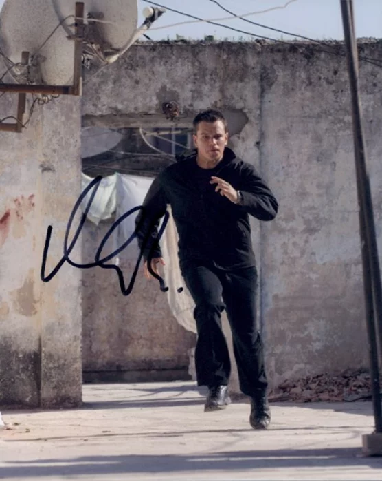 Matt Damon autograph