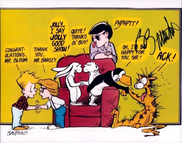 Berkeley Breathed autograph