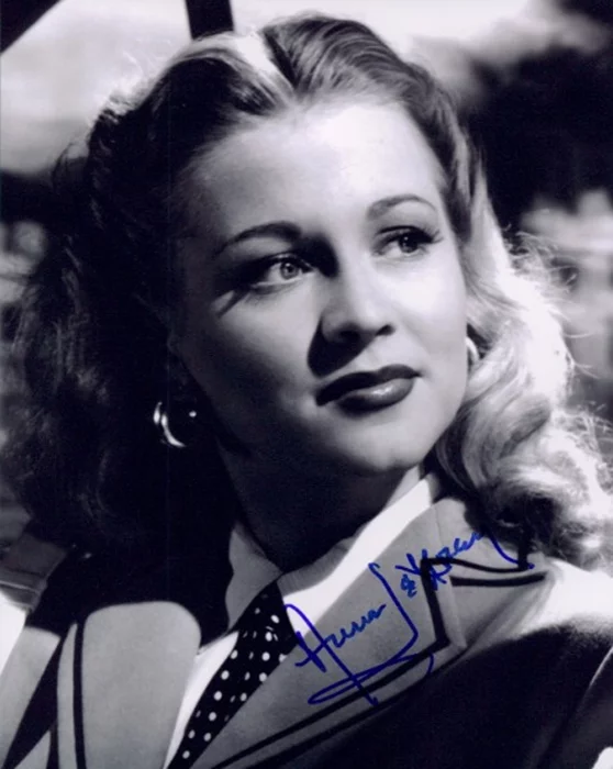 Anne Jeffreys autograph