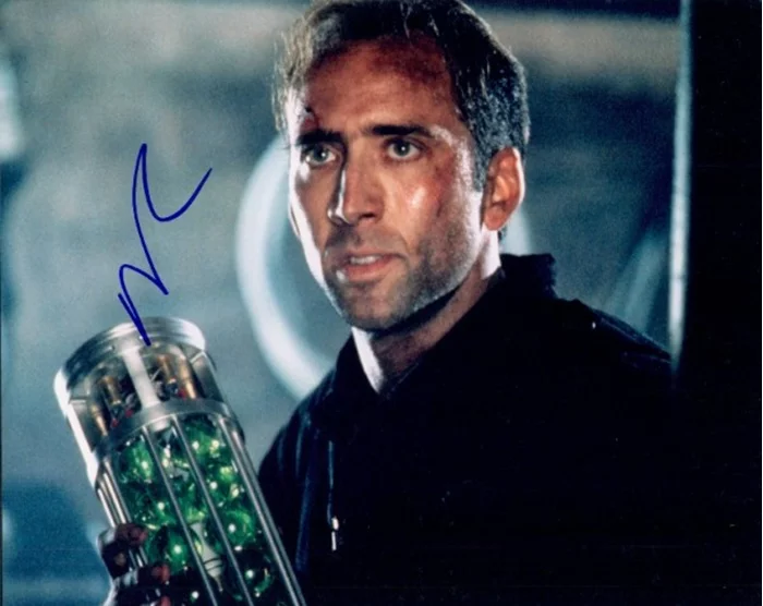 Nicolas Cage autograph