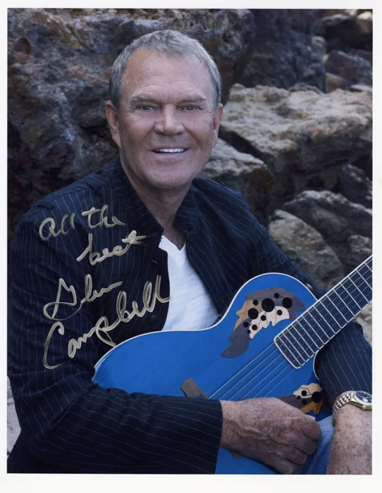 Glen Campbell autograph