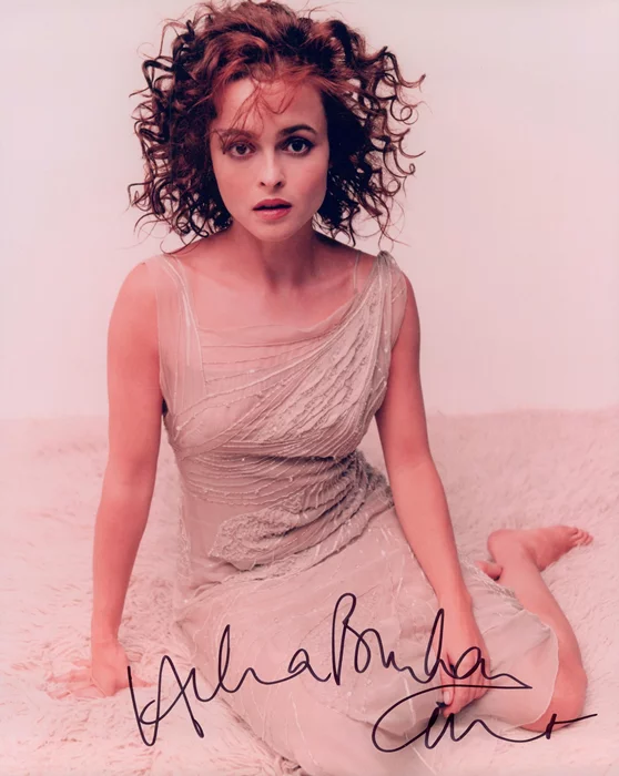 Helena Bonham Carter autograph