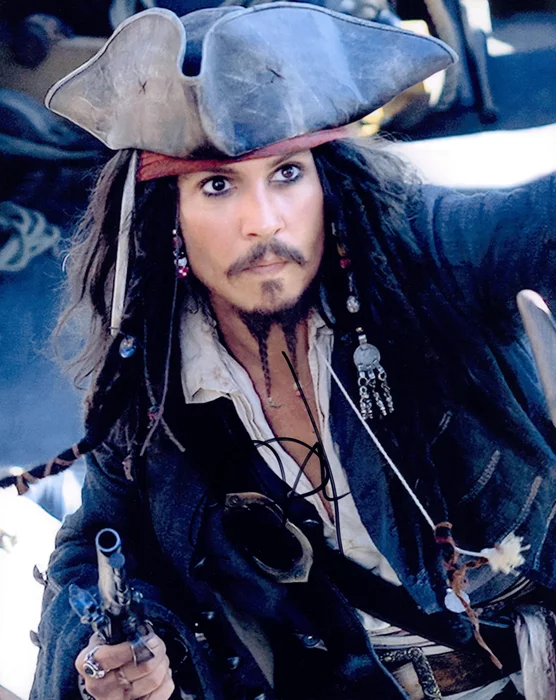 Johnny Depp autograph