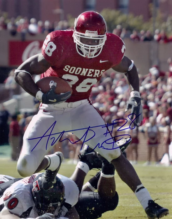 Adrian Peterson autograph