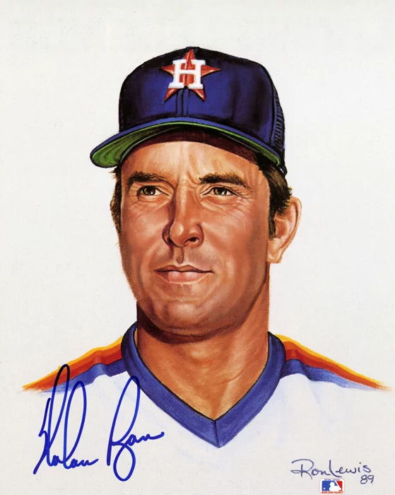 Nolan Ryan autograph