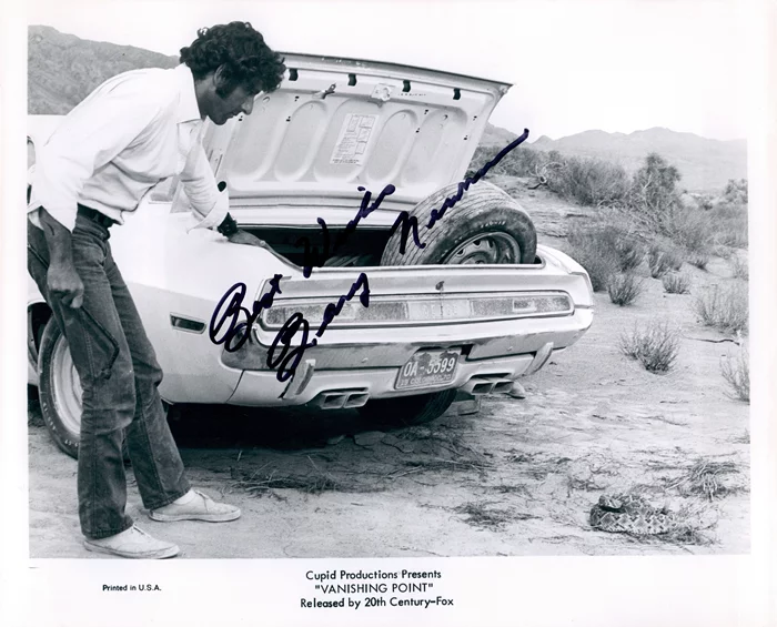 Barry Newman autograph