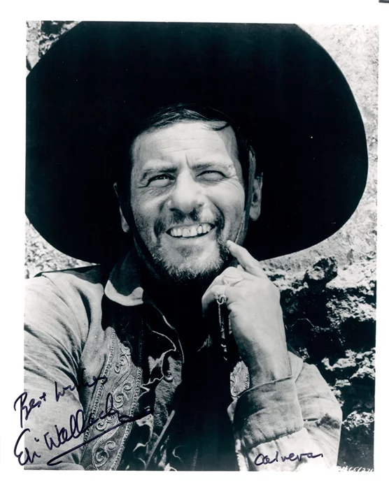 Eli Wallach autograph