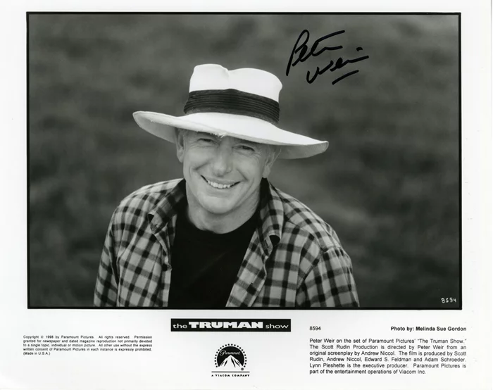 Peter Weir autograph