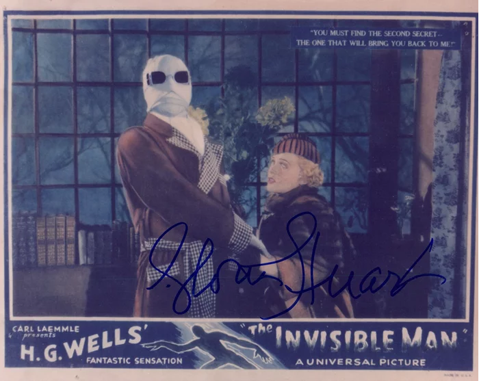 Gloria Stuart autograph